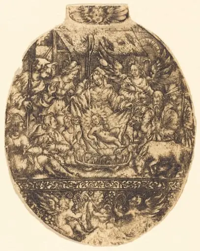 The Adoration of the Shepherds, by Antoine Jacquard