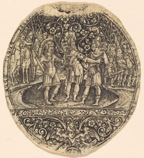 The Three Horatii, by Antoine Jacquard