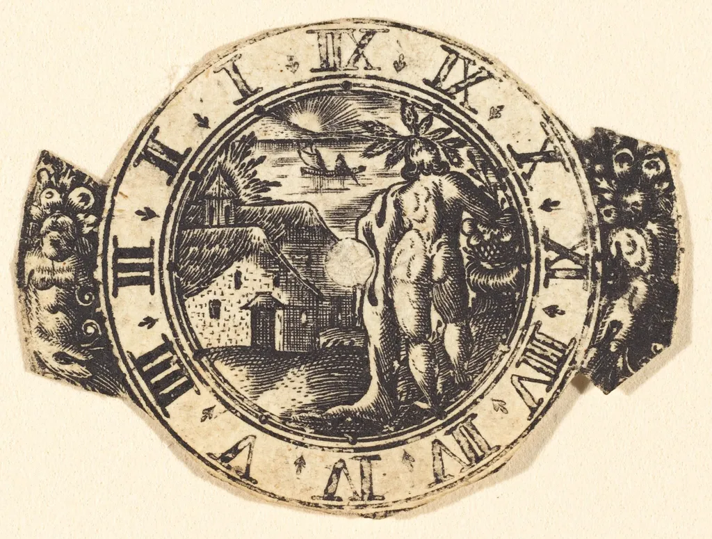 Time, by Antoine Jacquard, ink, 1612