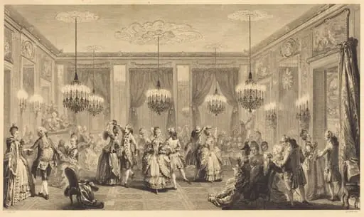 Le bal paré, by Antoine-Jean Duclos