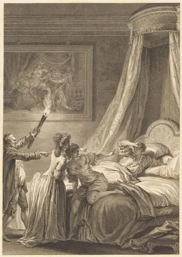 Le gascon puni, by Antoine-Jean Duclos