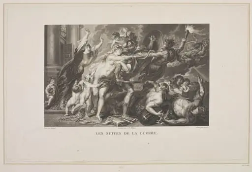 Les Suites de la Guerre, by Antoine-Jean Duclos