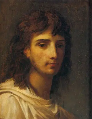 Autoportrait d'Antoine-Jean Gros, by Antoine-Jean Gros