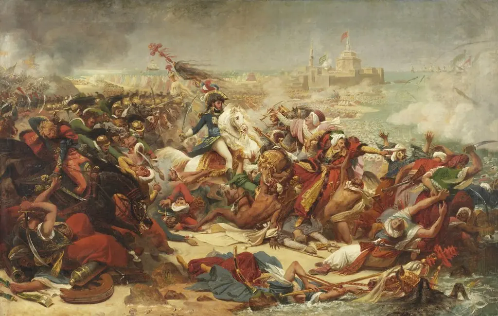 Murat Defeating the Turkish Army at Aboukir, by Antoine-Jean Gros