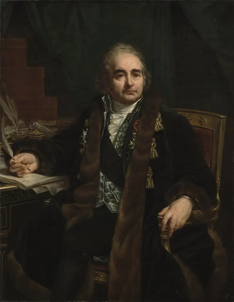 Portrait of Count Jean-Antoine Chaptal, by Antoine-Jean Gros