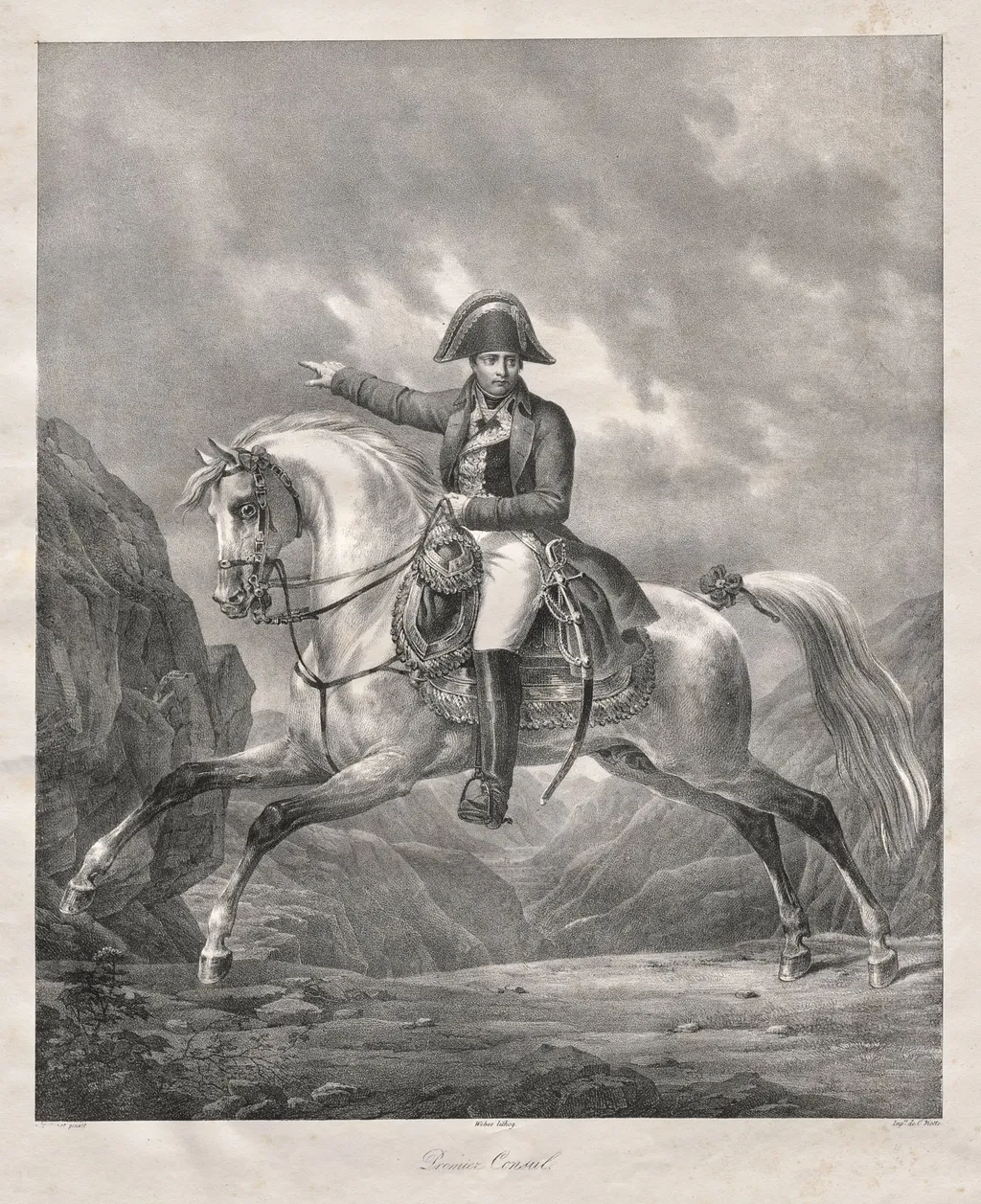 Premier Counsul, by Antoine Jean Weber, 1823