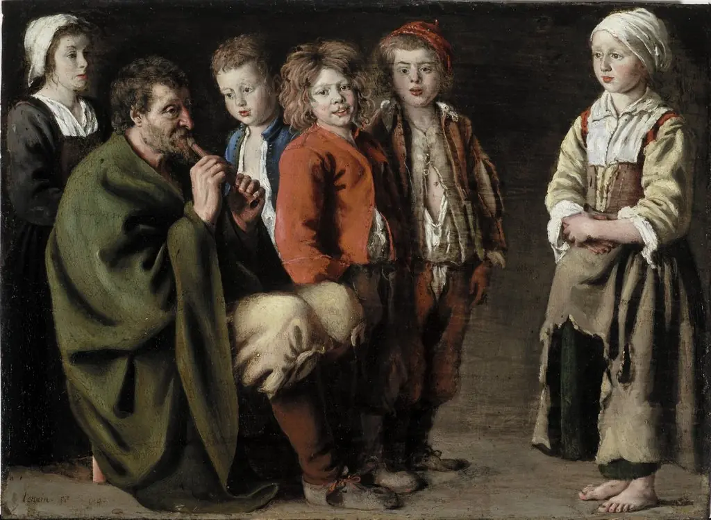 The Village Piper, by Antoine Le Nain