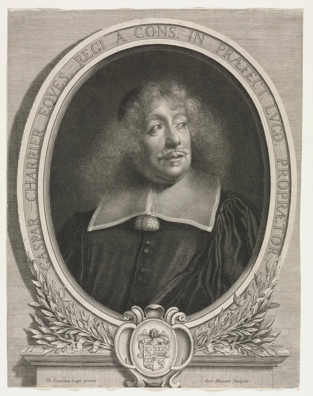 Gaspard Charrier, by Antoine Masson, 1688