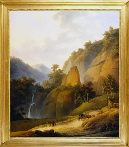 De Grote Postweg bij Rajapolah, by Antoine Payen