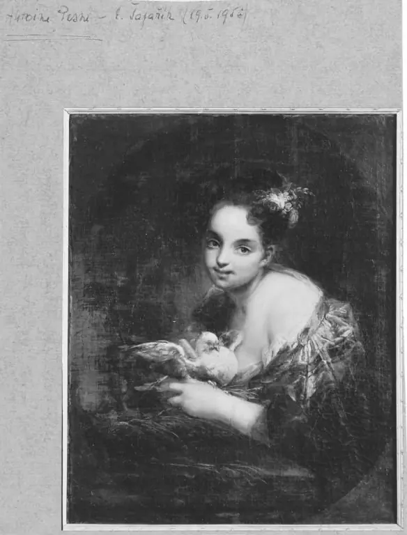 Ideales Mädchenbildnis, by Antoine Pesne