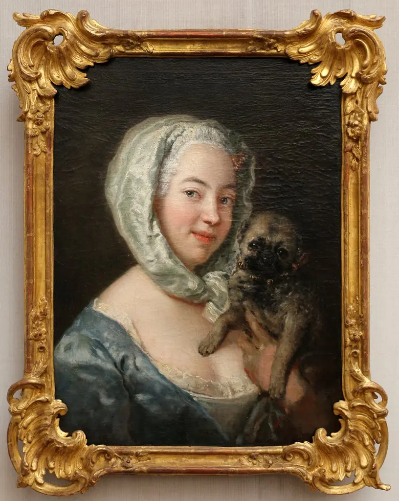Marie de Rège, the artist's daughter, by Antoine Pesne