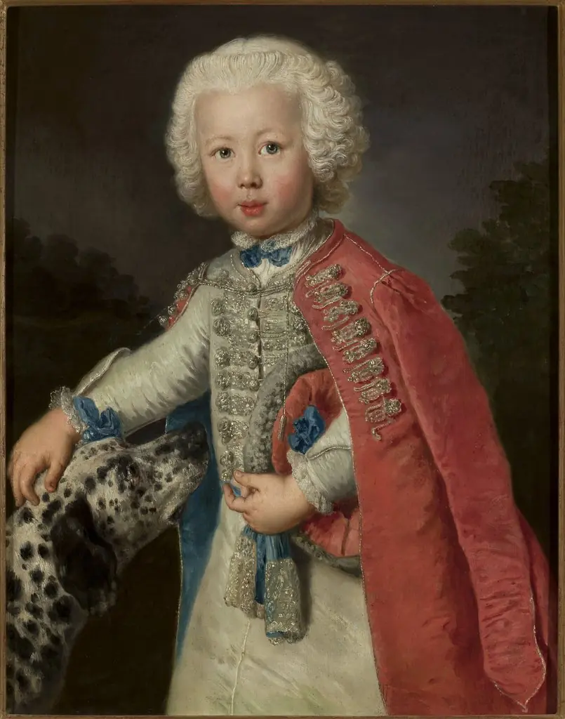 Portrait of a boy, by Antoine Pesne