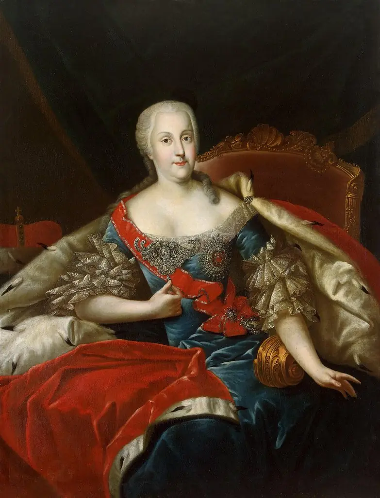 Portrait of Johanna Elisabeth, Princess of Anhalt-Zerbst, by Antoine Pesne