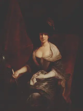 Portrait of Maria Susanna Dinglinger, by Antoine Pesne, 1721