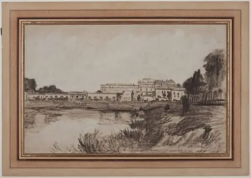 View of Versailles, by Antoine Vollon