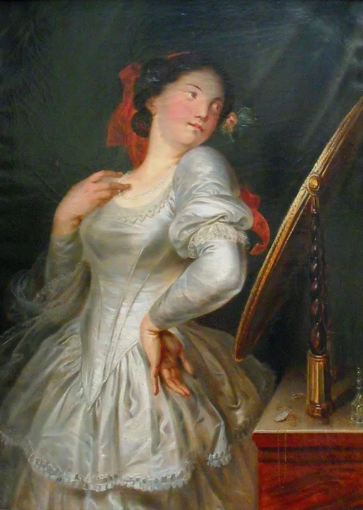Coquette Dress (The Devil's Mirror), by Antoine Wiertz