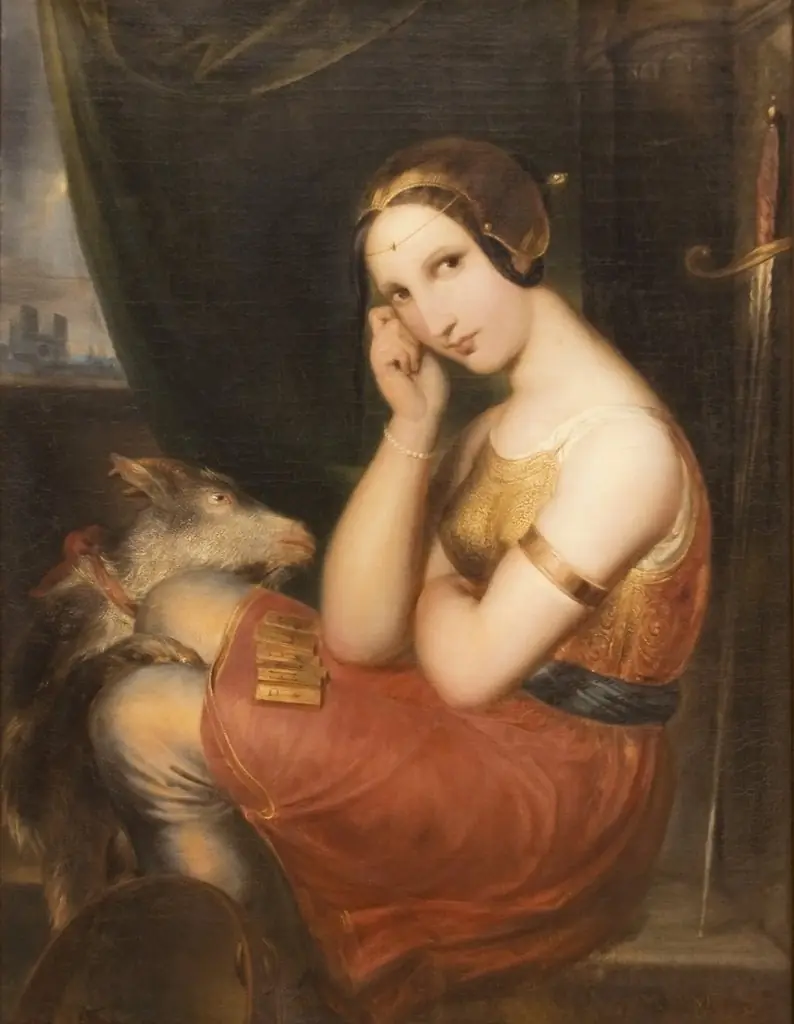 Esmeralda, by Antoine Wiertz