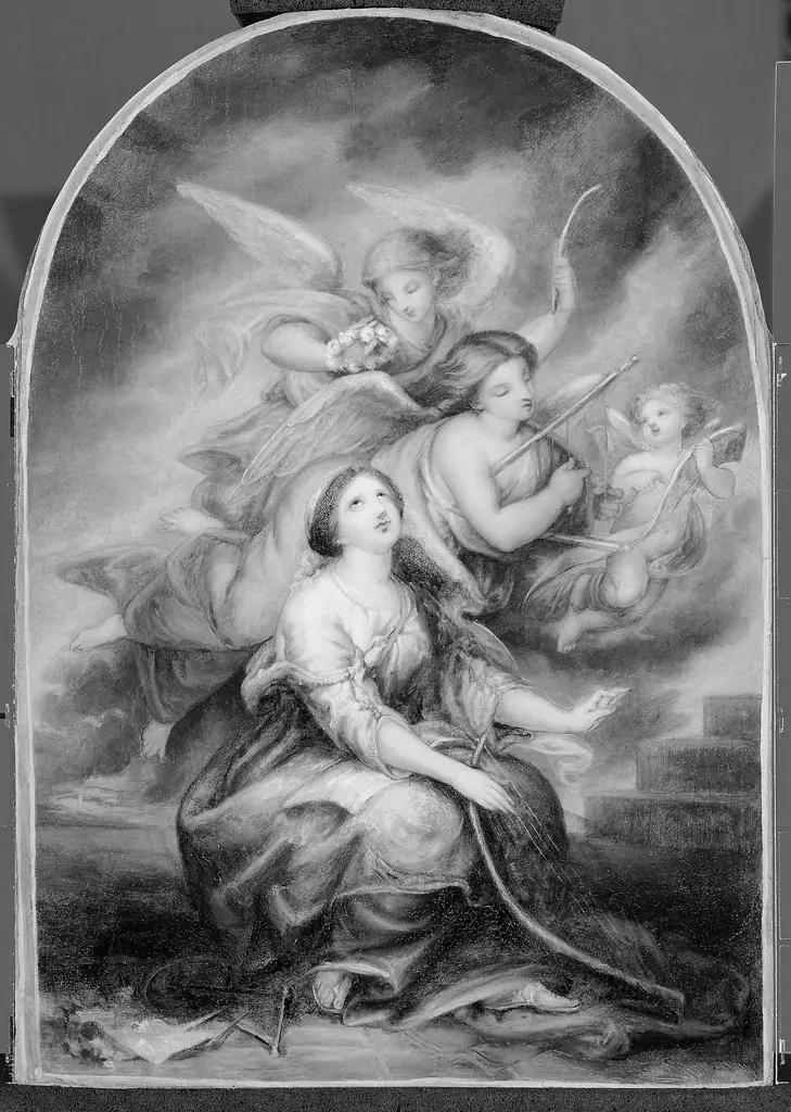 St. Cecilia, by Antoine Wiertz