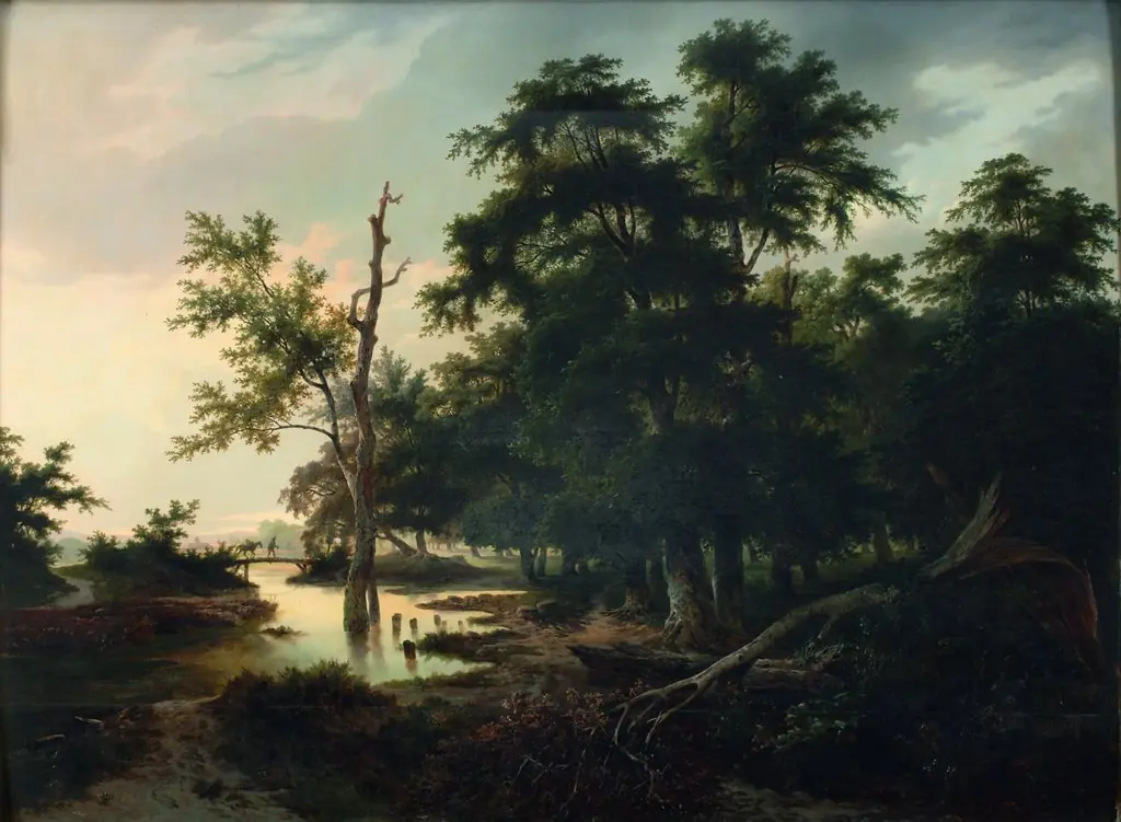 Forest landscape, by Anton Altmann