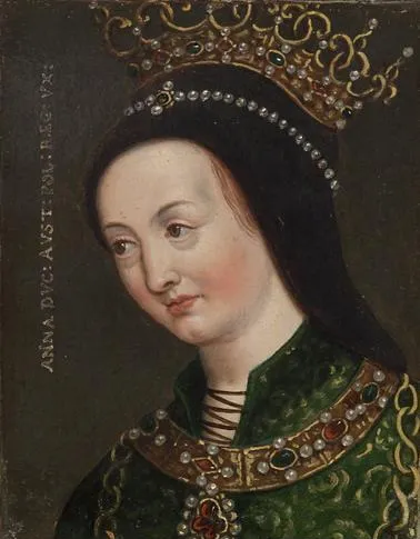 Anna of Austria, wife of Henry XV of Bavaria, by Anton Boys, unspecified, 1570