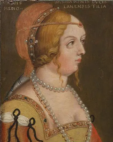Portrait of Viridis Visconti (1352–1414), by Anton Boys