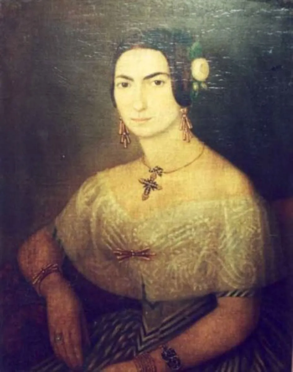 Portret de femeie, by Anton Chladek, unspecified, 1844