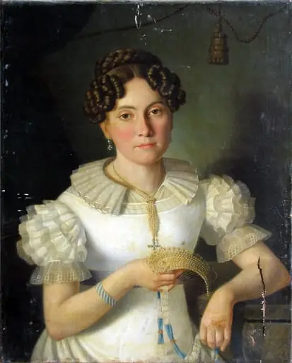Prințesa Maria Ludovika Wilhelmine von Bayern (în registrul inventar: Portret de femeie), by Anton Einsle