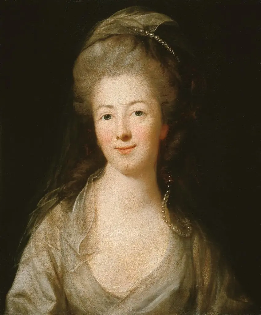 Bildnis Henriette von Crayen, geb. Leveaux, by Anton Graff
