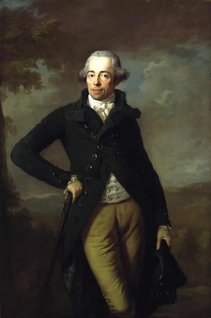 Heinrich XIV. Reuss Elder Line (Reuß ältere Linie) (1749-1799), by Anton Graff