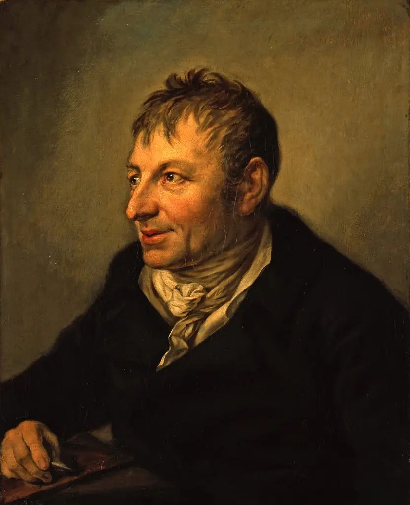 Portrait and History Painter Carl Friedrich Demiani (1768-1828), by Anton Graff