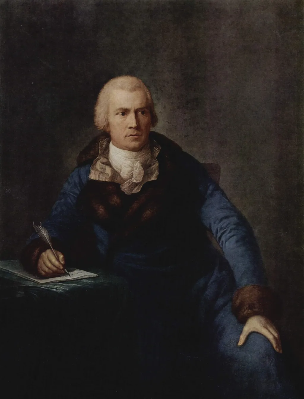 Portrait of a Man, by Anton Graff, oil, 1800
