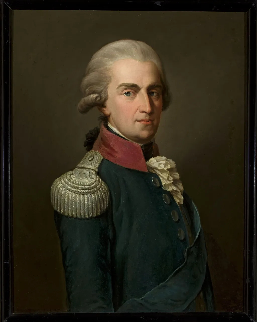 Portrait of Frederick Augustus, Duke of Warsaw, by Anton Graff, oil, 1784