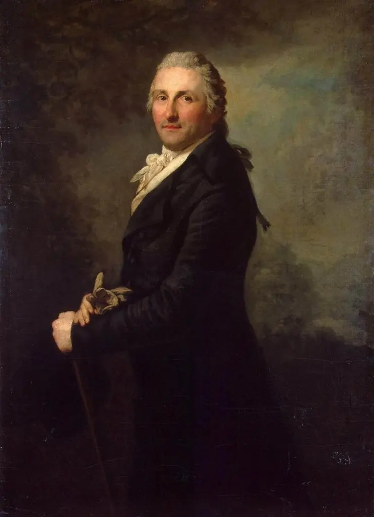 Portrait of Georg Leopold Goguel, by Anton Graff