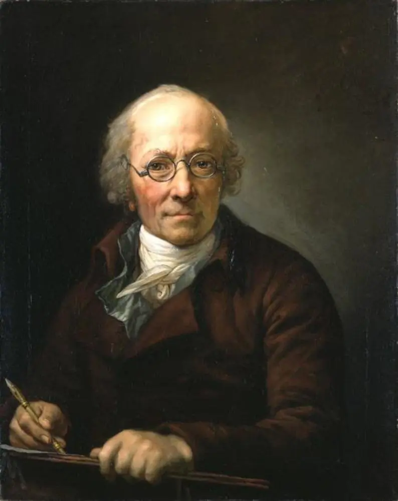 Self-portrait of Anton Graff (1736-1813), by Anton Graff