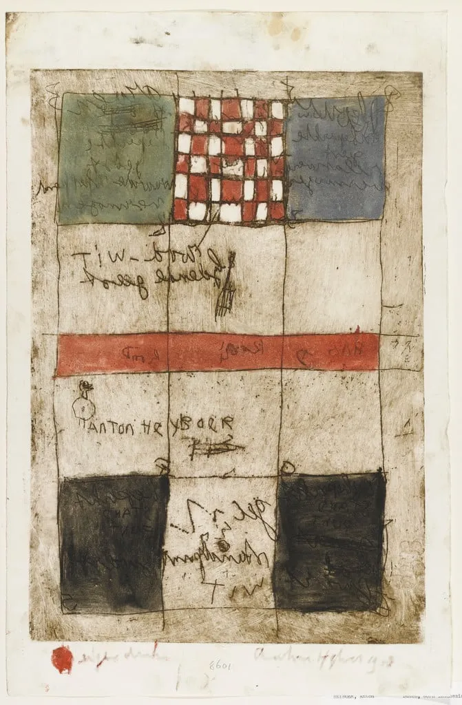 Untitled, by Anton Heyboer, ink, 1960