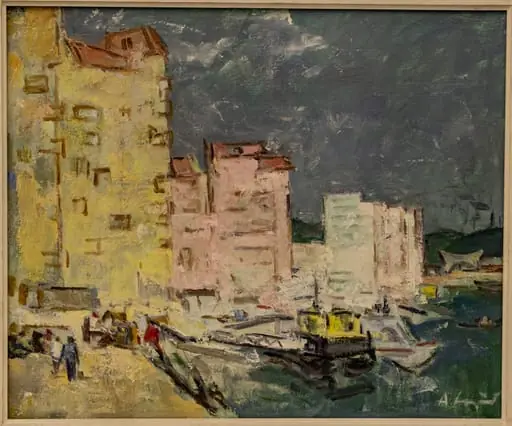 Portul Tulcea, by Anton Lazăr