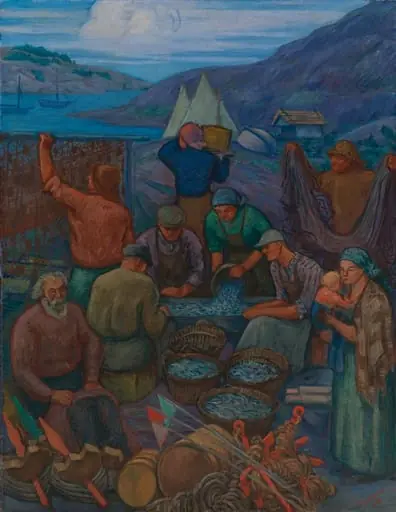 Kalastajia, by Anton Lindforss