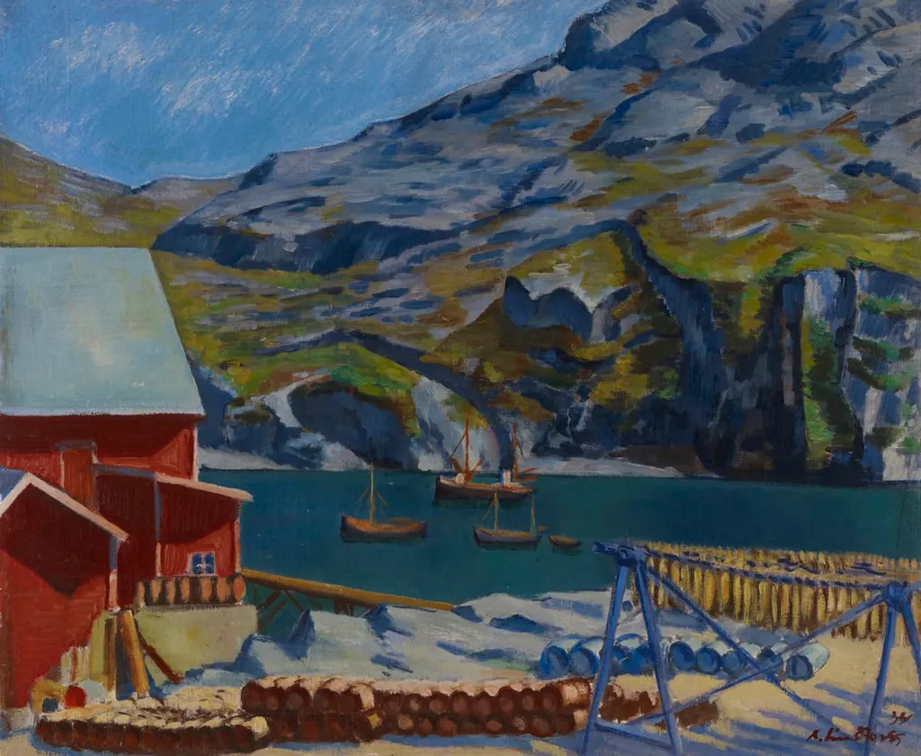 Petsamon vuono, by Anton Lindforss, unspecified