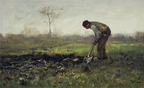 Field Labour, by Anton Mauve