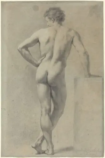 Male Nude Study, by Anton Raphael Mengs