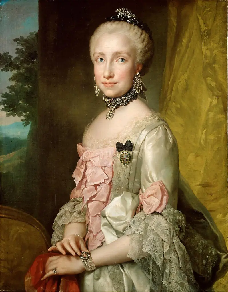 Portrait of Maria Luisa of Spain, by Anton Raphael Mengs