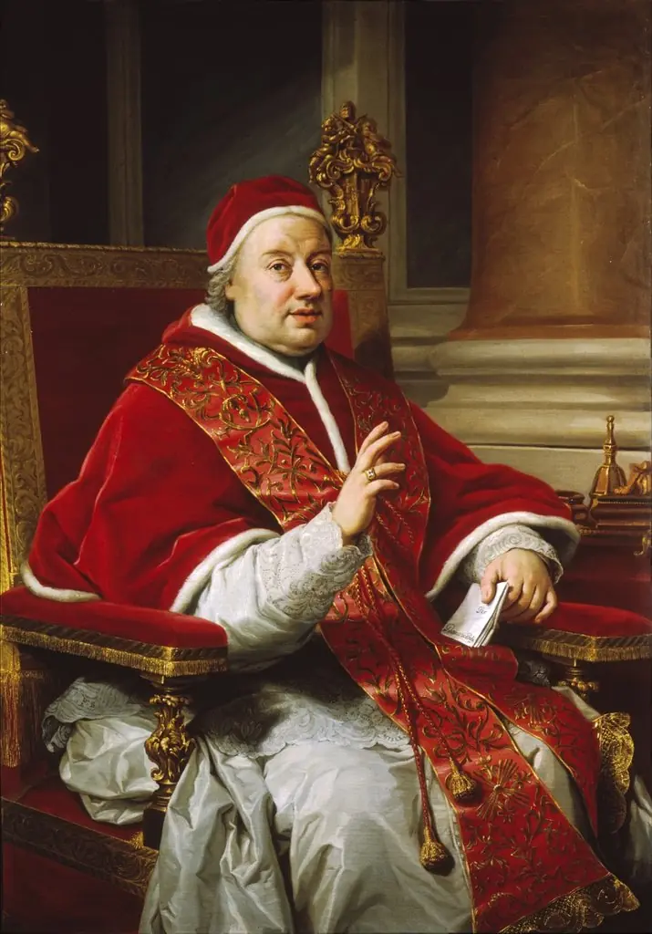 Portrait of Pope Clement XIII, by Anton Raphael Mengs