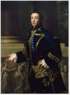 Portrait of Thomas Conolly (1738-1803), by Anton Raphael Mengs, oil, 1758