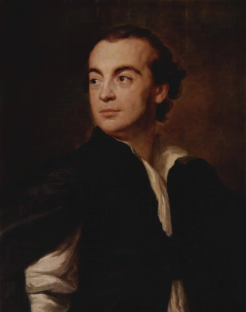 Porträt eines Mannes (Johann Joachim Winckelmann?), by Anton Raphael Mengs