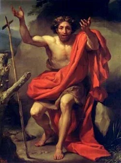 St John the Baptist in the Desert, by Anton Raphael Mengs, oil, 1774
