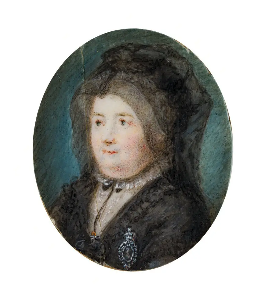 Charlotta Fredrika Sparre (1719-1795), g von Fersen, överhovmästarinna, by Anton Ulrik Berndes
