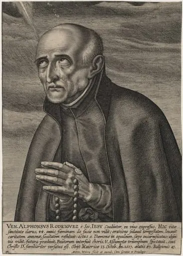 The Venerable Alphonsus Rodriguez, by Anton Wierix