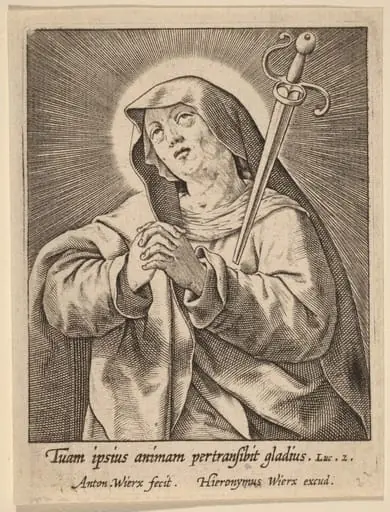 Tuam ipsius animam ..., by Anton Wierix