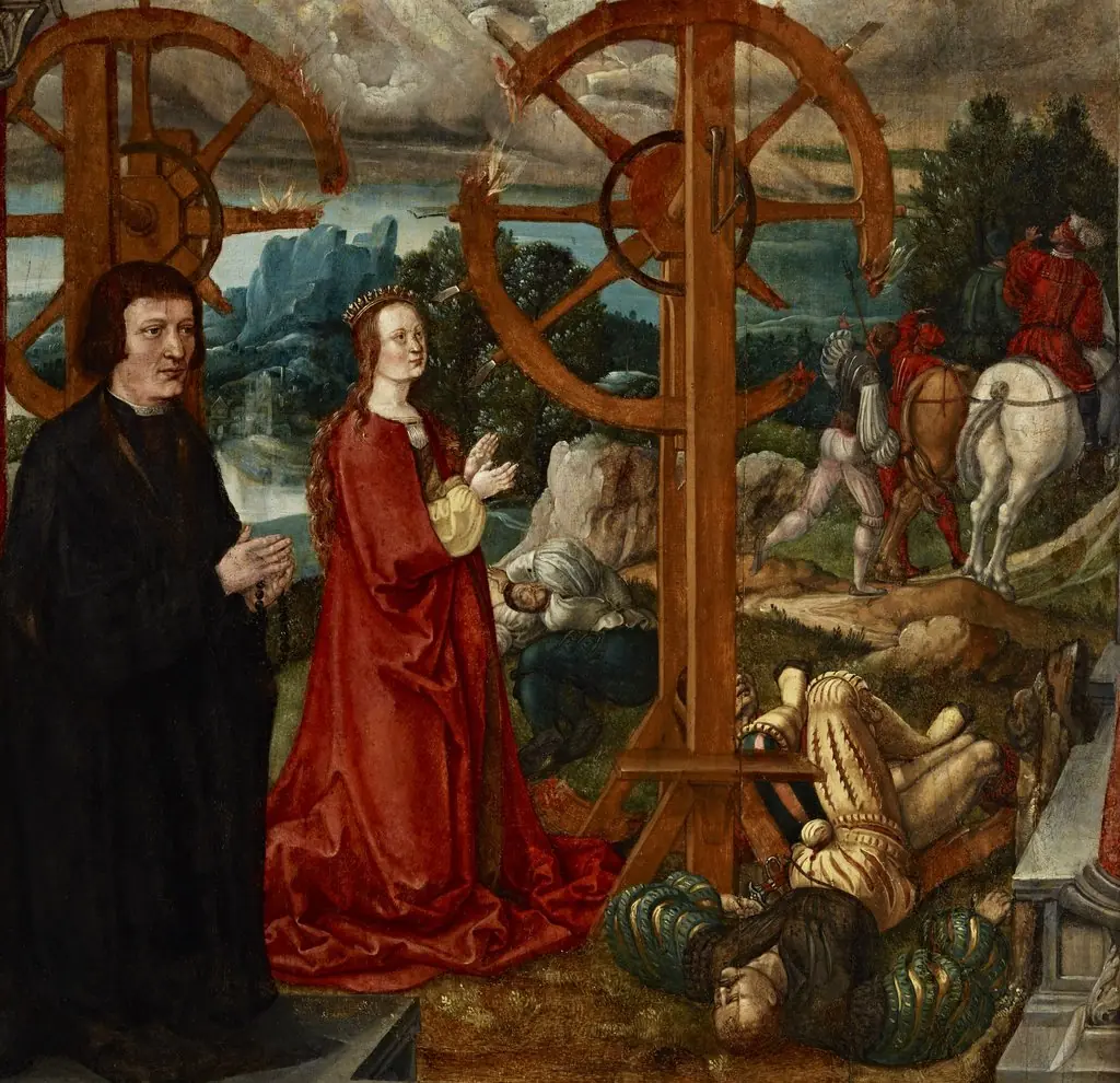 Martyrdom of Saint Catherine, by Anton Woensam
