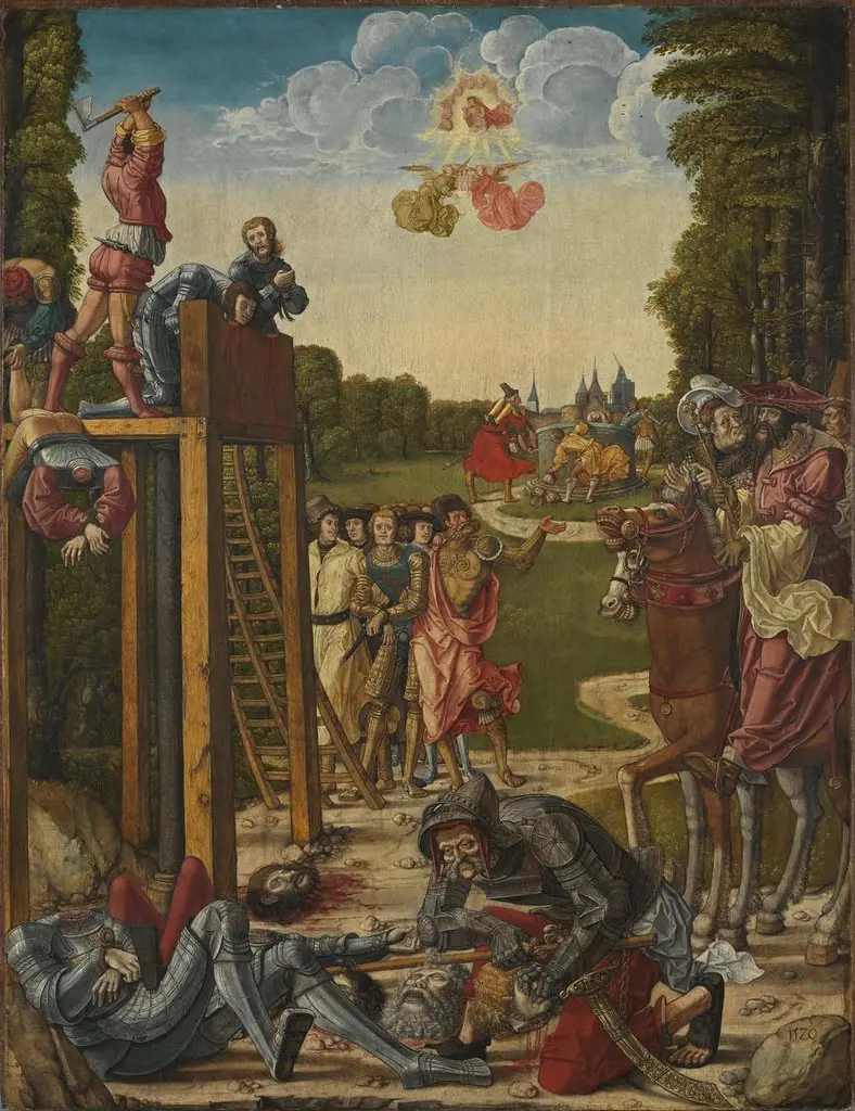 Martyrdom of the Theban Legion, by Anton Woensam